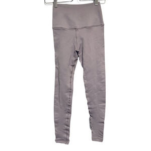 Avocado Leggings in Purple Avocado Phoenix Fire Leggings Lavender Compression